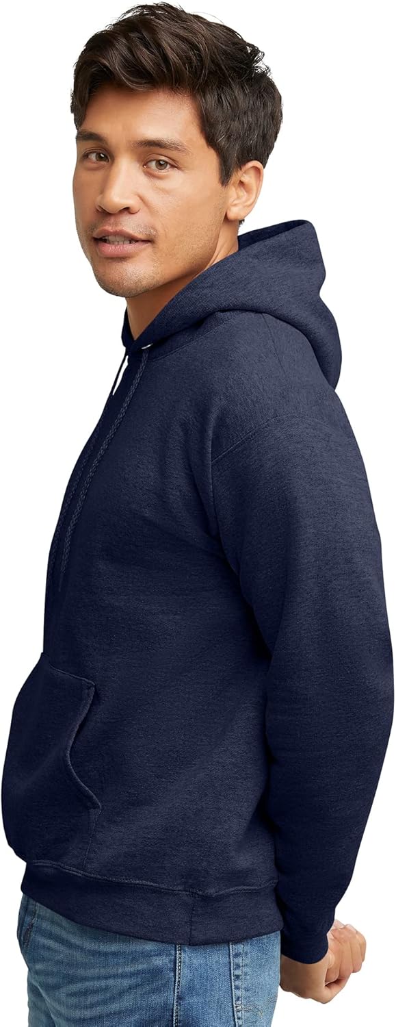 Hanes mens Hoodie, Ecosmart Fleece Hoodie, Hooded Sweatshirt for Men