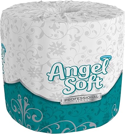Georgia-Pacific Angel Soft Toilet Paper, 16880, Bulk Case of 80 Rolls, 450 Sheets Per Roll, Individually Wrapped, 2-Ply Soft and Strong Toilet Tissue