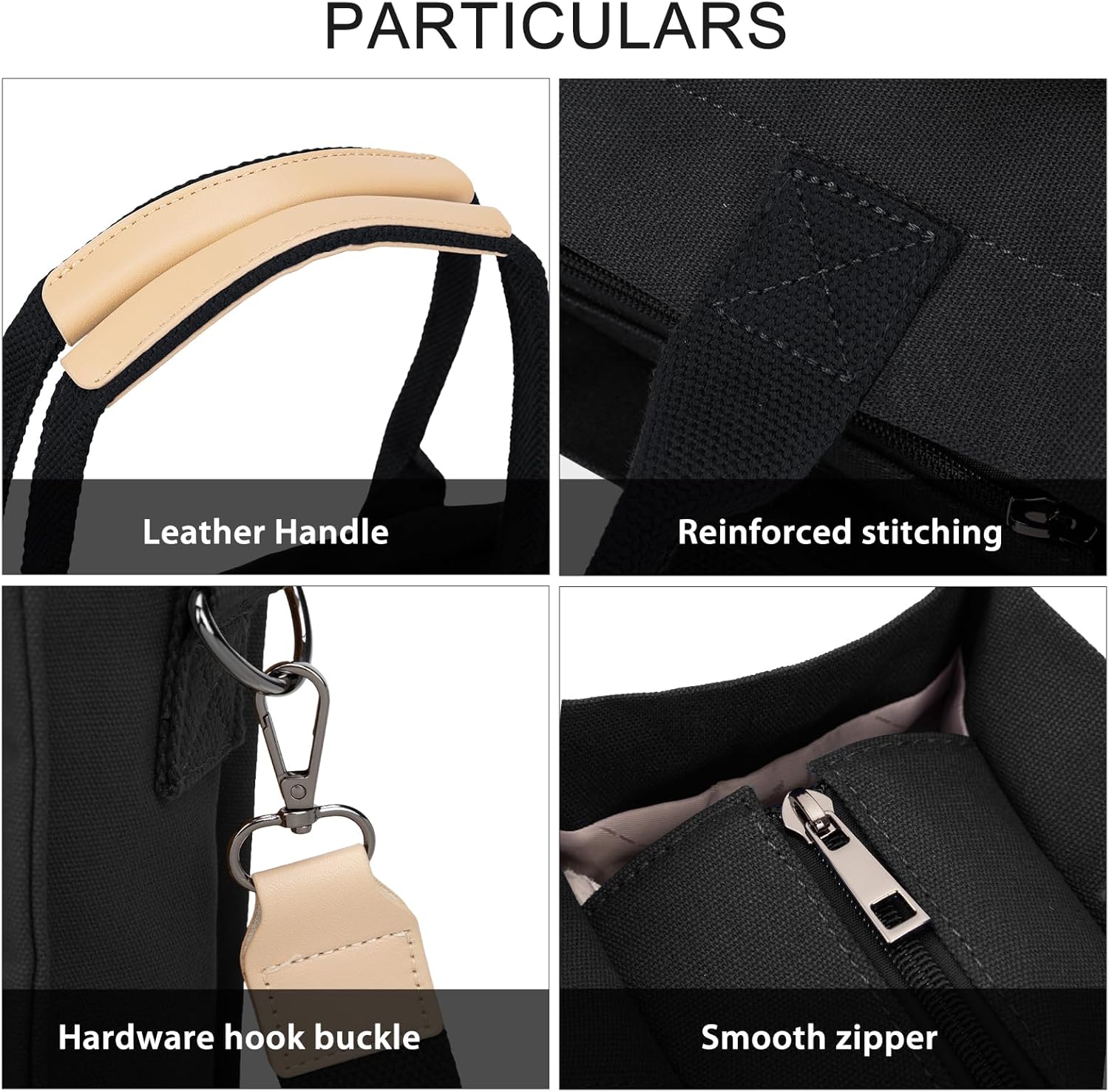 Tote Bags for Women Canvas Tote Purse Crossbody with Pockets Top Handle Shoulder Satchel Bag for Women