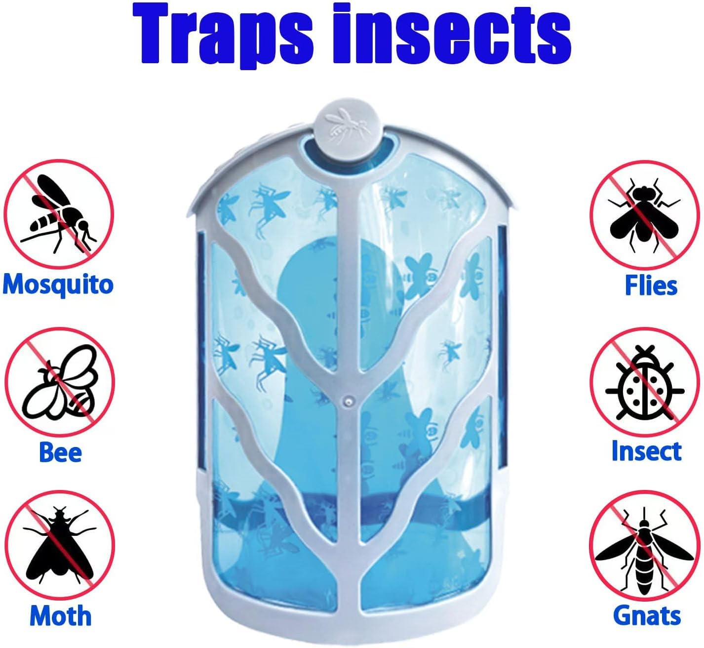 BAIMNOCM 16 Pack Refills Cartridge Compatible with Flying Insect Trap M364 M364A and Max, White