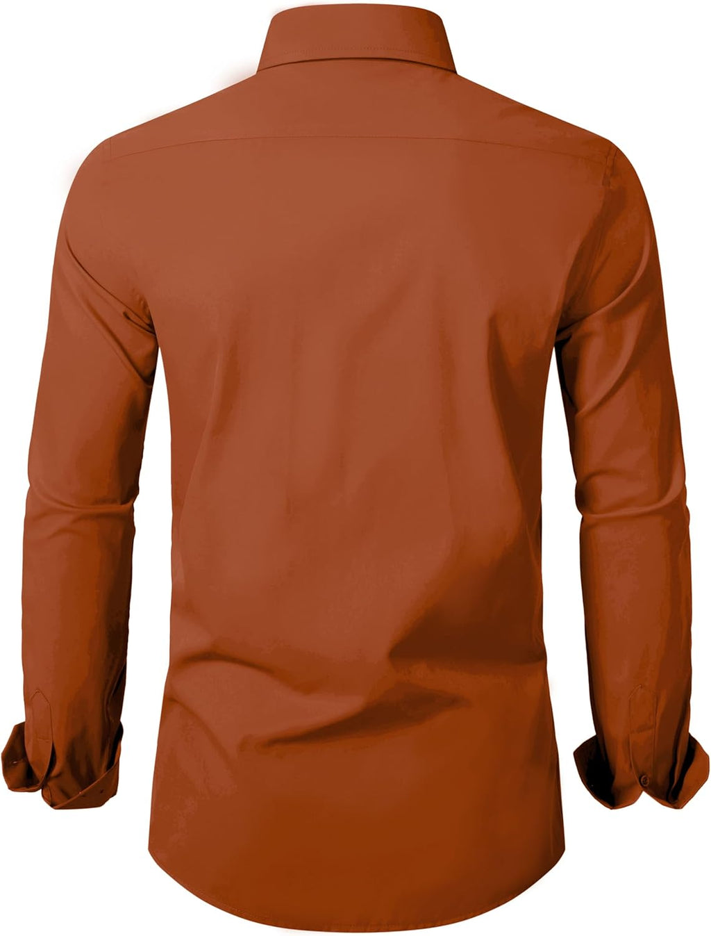 BEILU Stretch Mens Slim Fit Dress Shirts Formal Long Sleeve Button Down Shirts