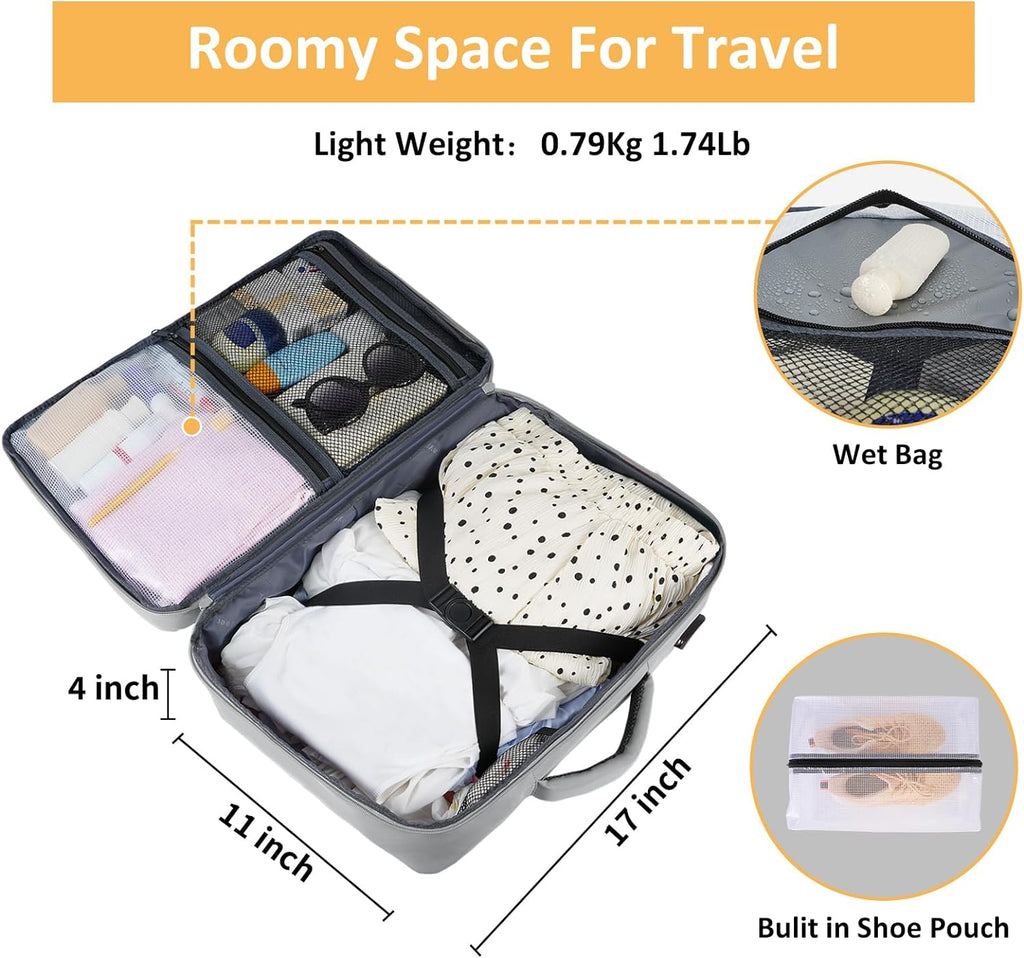 Taygeer Travel Backpack for Women, Carry On Backpack with USB Charging Port & Shoe Pouch, TSA 15.6inch Laptop Mochila Flight Approved, Nurse Bag Casual Daypack for Weekender Business Hiking, Pink