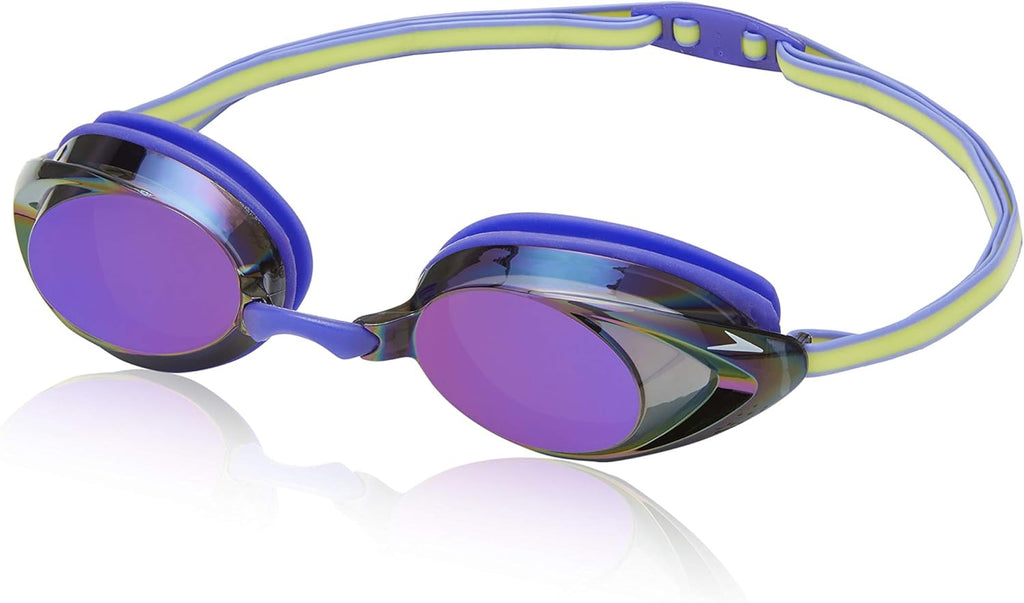 Speedo Unisex-Adult Swim Goggles Mirrored Vanquisher 2.0