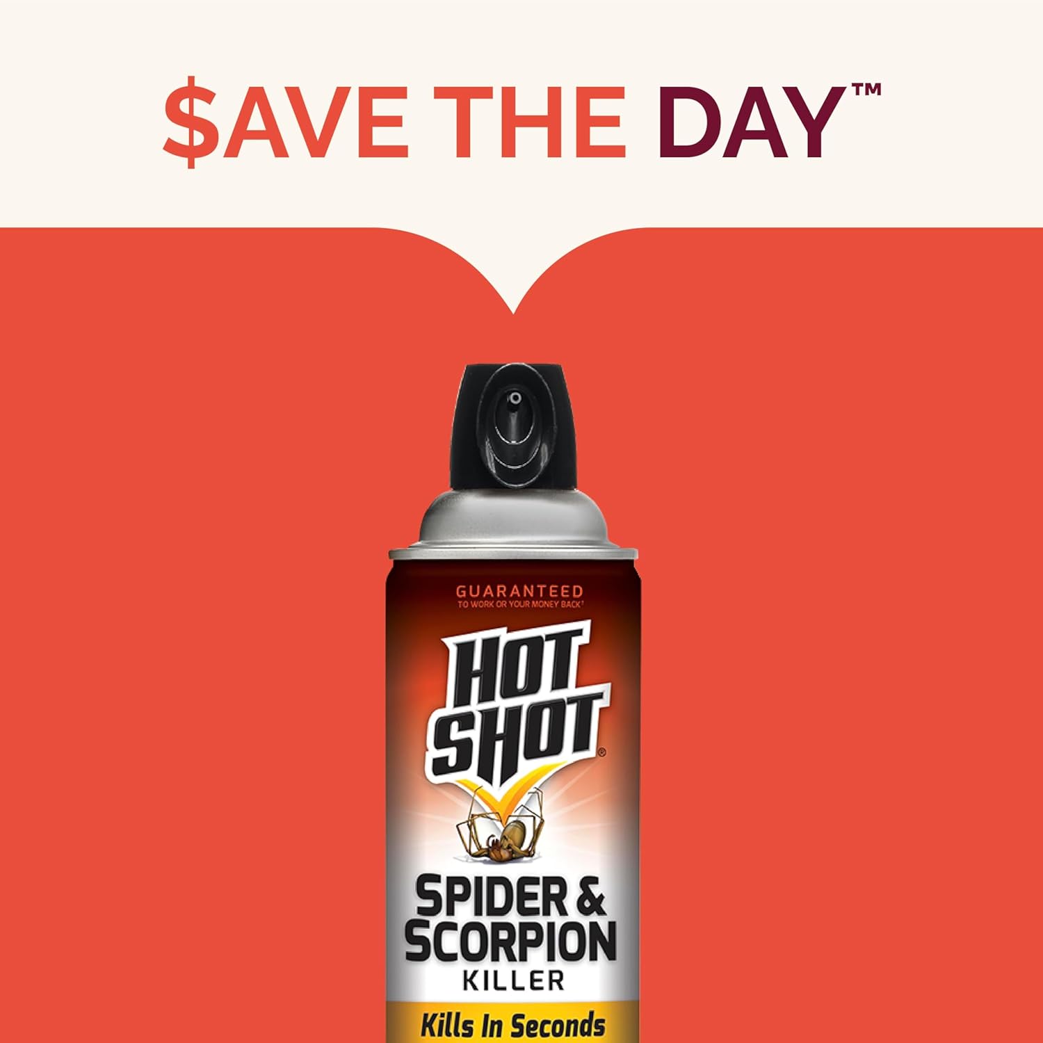 Hot Shot Ant, Roach & Spider Killer, Kills Insects Indoors and Outdoors, Kills Roaches and Listed Ants on Contact, Insecticide Spray, 17.5 Ounce (Crisp Linen)