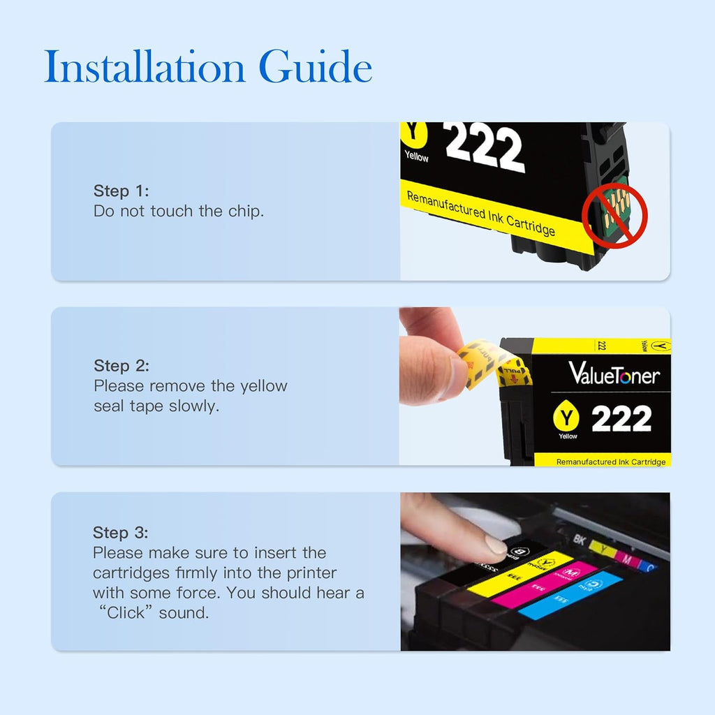 Valuetoner 245XL Ink Cartridge Replacement for Canon 245XL 246XL Combo Pack PG-245XL CL-246XL for Pixma TR4520 TR4527 MG2522 MG2520 MX490 MX492 TS202 TS302 TS3320 MG2920 Printer (Black, Color)