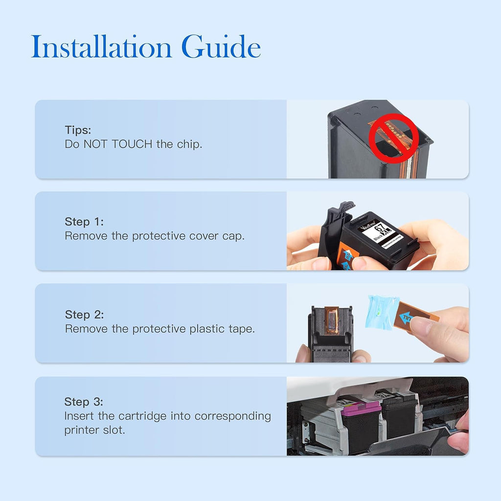 Valuetoner 245XL Ink Cartridge Replacement for Canon 245XL 246XL Combo Pack PG-245XL CL-246XL for Pixma TR4520 TR4527 MG2522 MG2520 MX490 MX492 TS202 TS302 TS3320 MG2920 Printer (Black, Color)