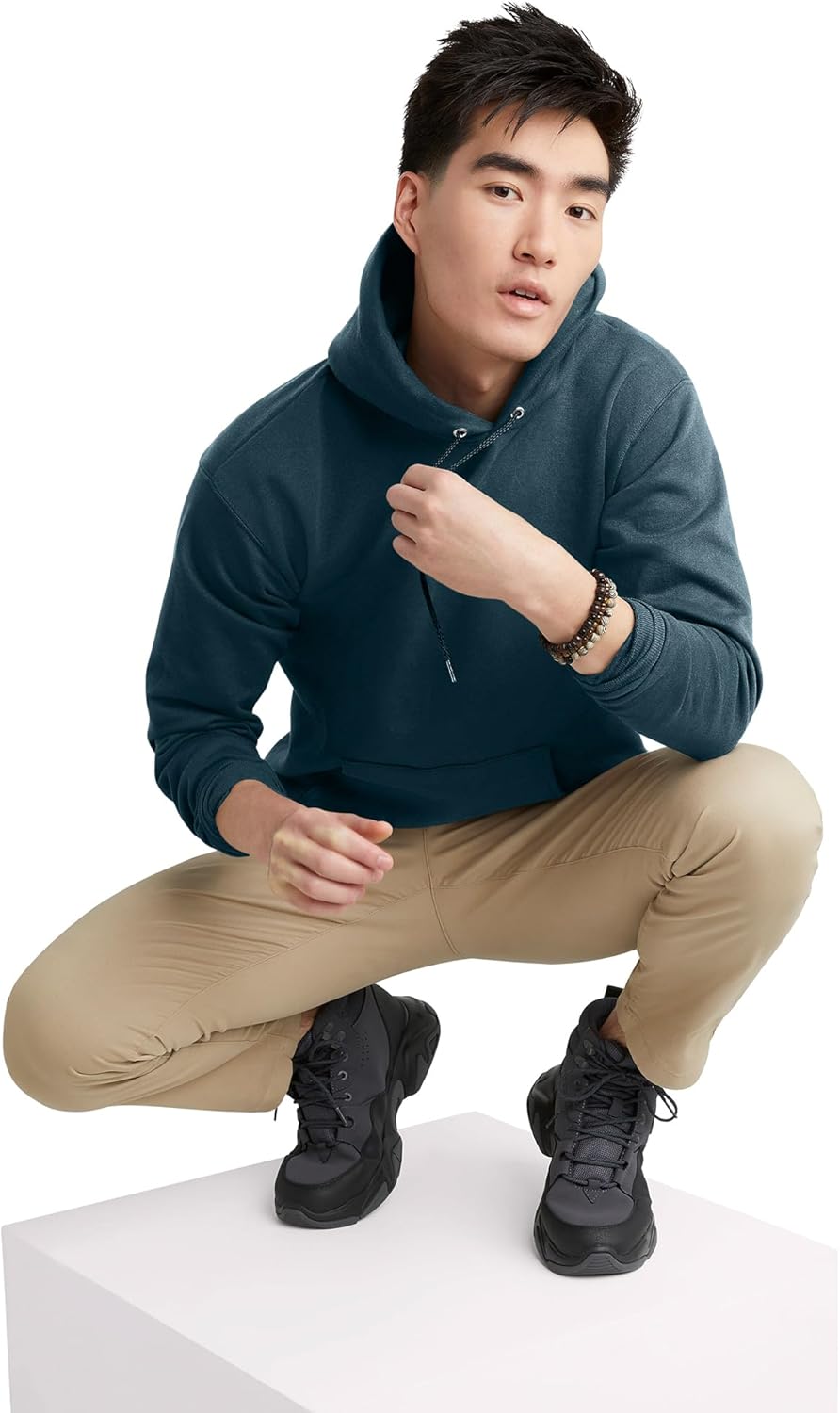 Hanes mens Hoodie, Ecosmart Fleece Hoodie, Hooded Sweatshirt for Men