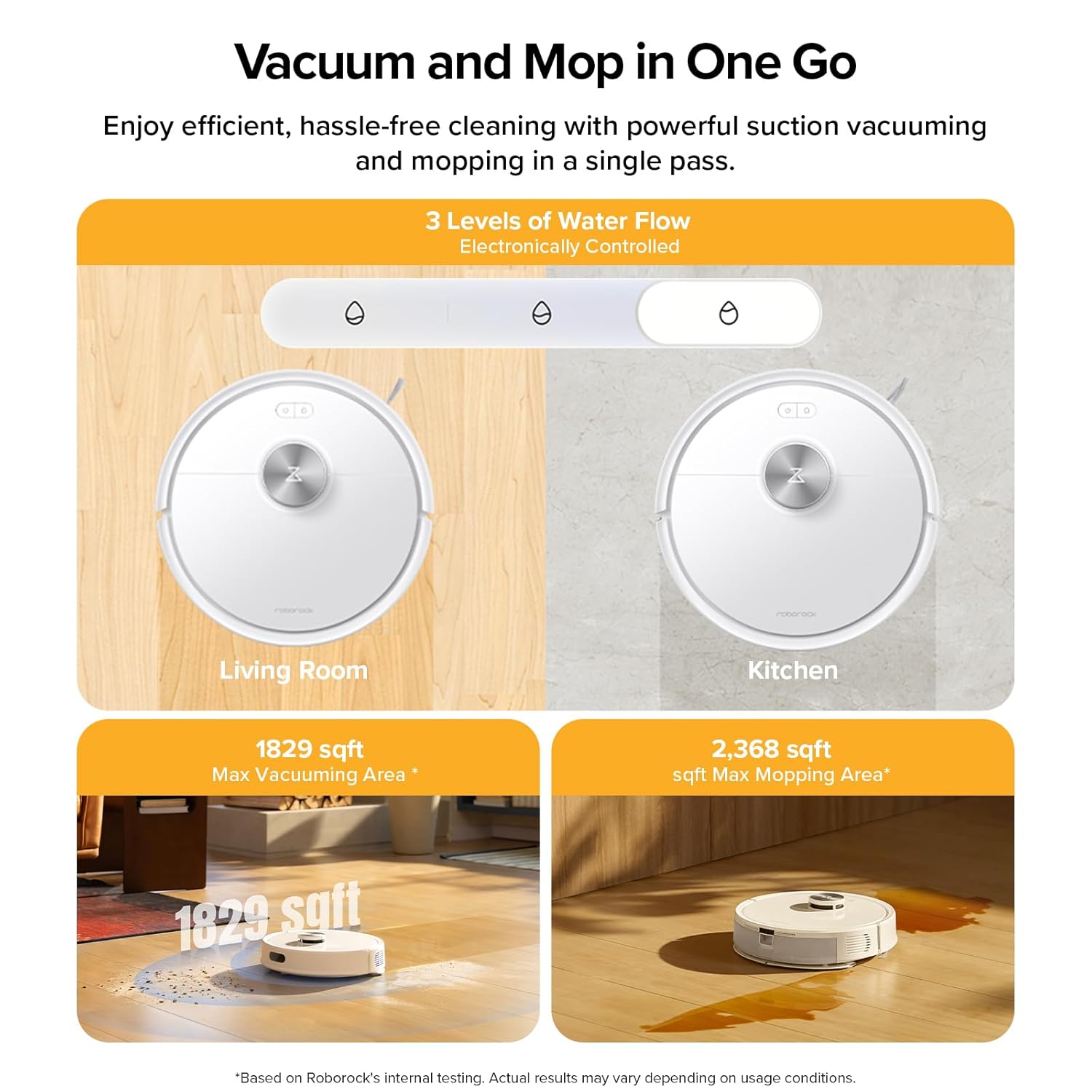 roborock Q7 M5+ Robot Vacuum and Mop, Upgraded from Q5 Max+, Up to 7-9 Weeks Self-Empty, 10000Pa Suction, Dual Anti-Tangle System for Pet Hair & Carpet, PreciSense LiDAR Navigation, App Control, Black