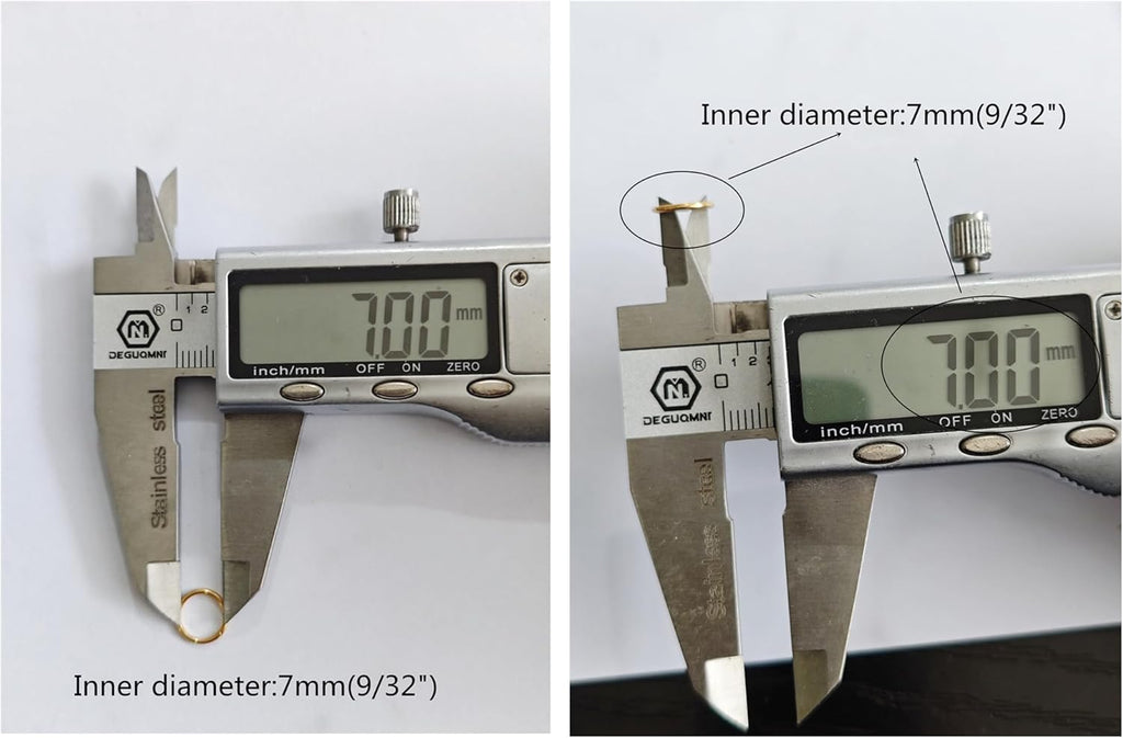 ORANGELOVE Hypoallergenic Nose Rings 20G 18G 16G 14G 12G 10G 8G 316l Surgical Steel Septum Jewelry Hinged Segment Ring Body Piercing Nose Hoop Lip Rings Nose Helix Cartilage Rook Earrings