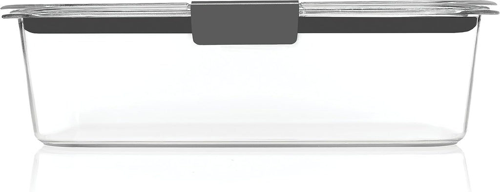 Rubbermaid Brilliance Food Storage Containers BPA Free Airtight Lids Ideal for Lunch Meal Prep & Leftovers Set of 5 (3.2 Cup)