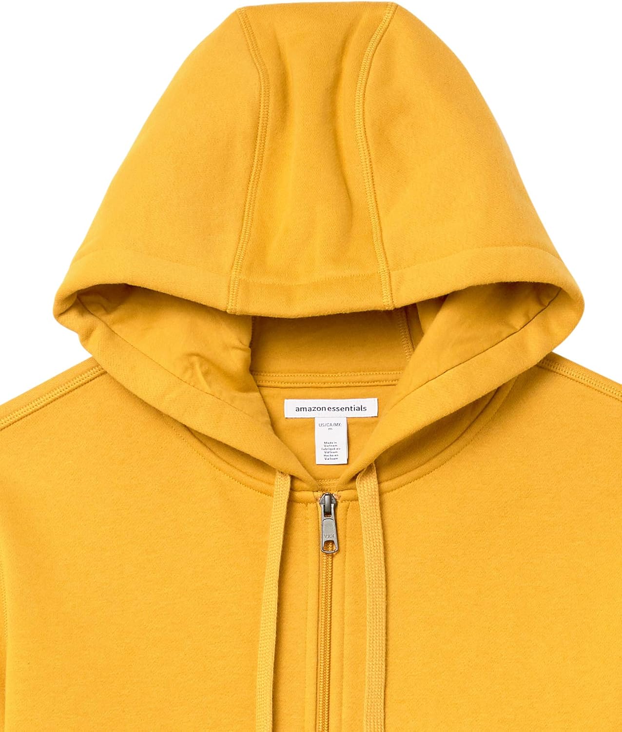 Essentials Men's Full-Zip Fleece Hoodie (Available in Big & Tall)