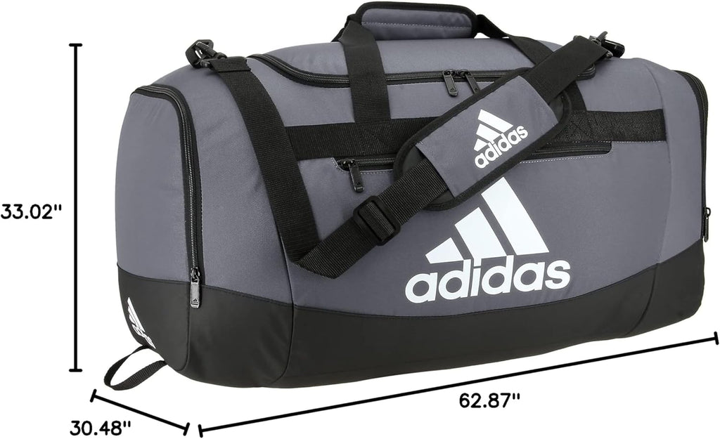 adidas Unisex Adult Defender 4.0 Gym Duffel Bag for Men and Women