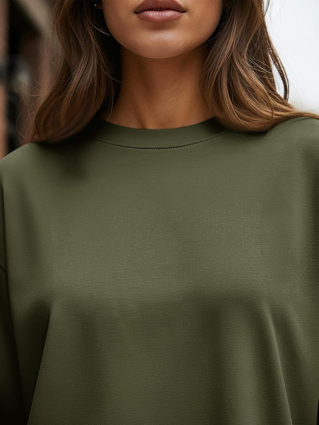 Trendy Queen Womens Oversized Long Sleeve T Shirts 2025 Basic Crewneck Tee Fall Tops Casual Workout Y2K Clothes