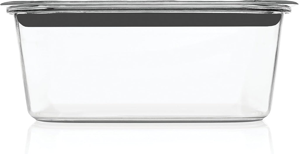 Rubbermaid Brilliance Food Storage Containers BPA Free Airtight Lids Ideal for Lunch Meal Prep & Leftovers Set of 5 (3.2 Cup)