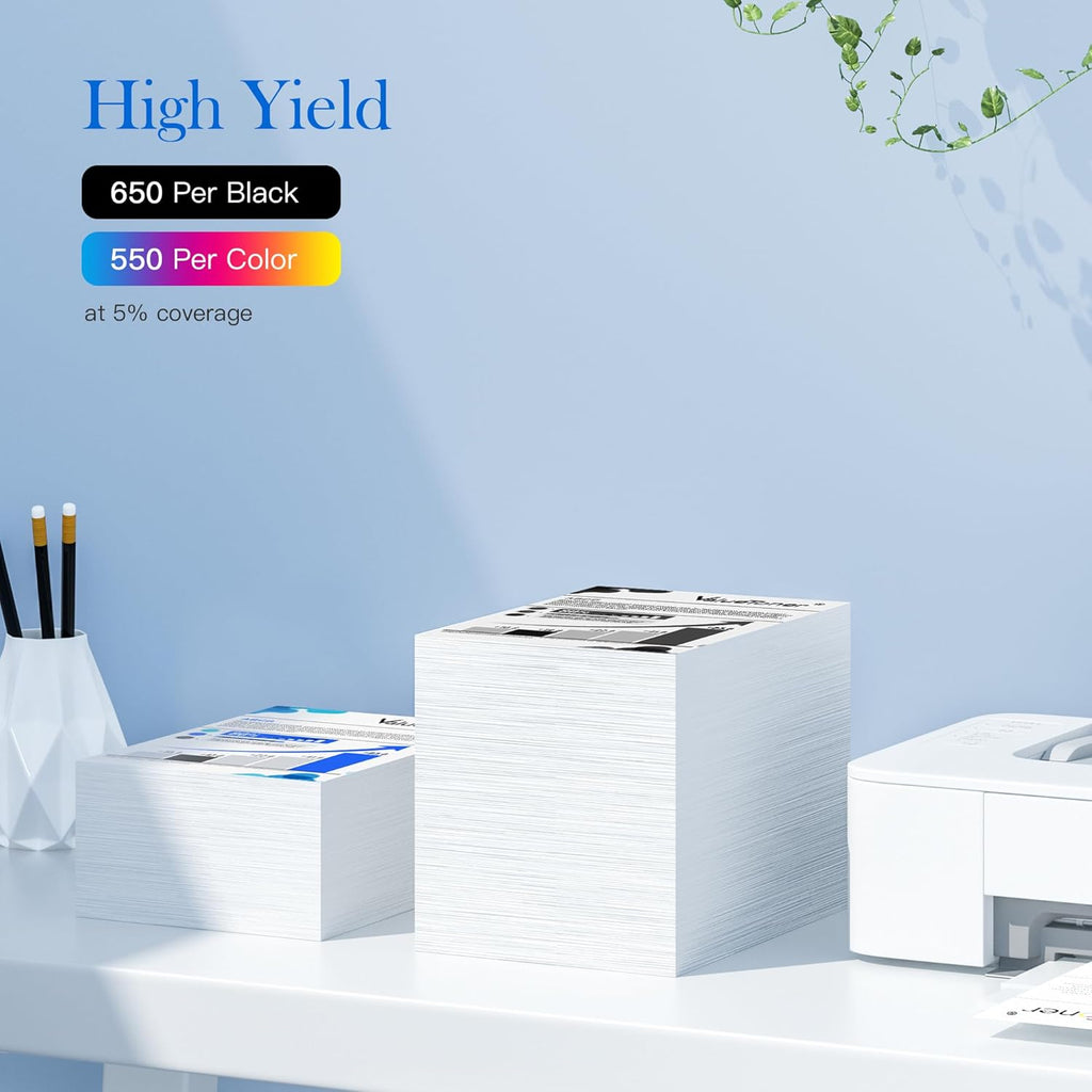 Valuetoner 245XL Ink Cartridge Replacement for Canon 245XL 246XL Combo Pack PG-245XL CL-246XL for Pixma TR4520 TR4527 MG2522 MG2520 MX490 MX492 TS202 TS302 TS3320 MG2920 Printer (Black, Color)