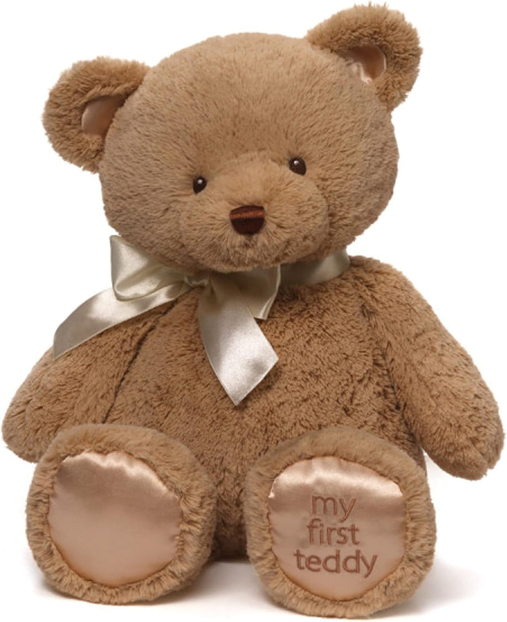 GUND Baby My First Teddy Bear, Ultra Soft Animal Plush Toy for Babies and Newborns, Tan, 15”