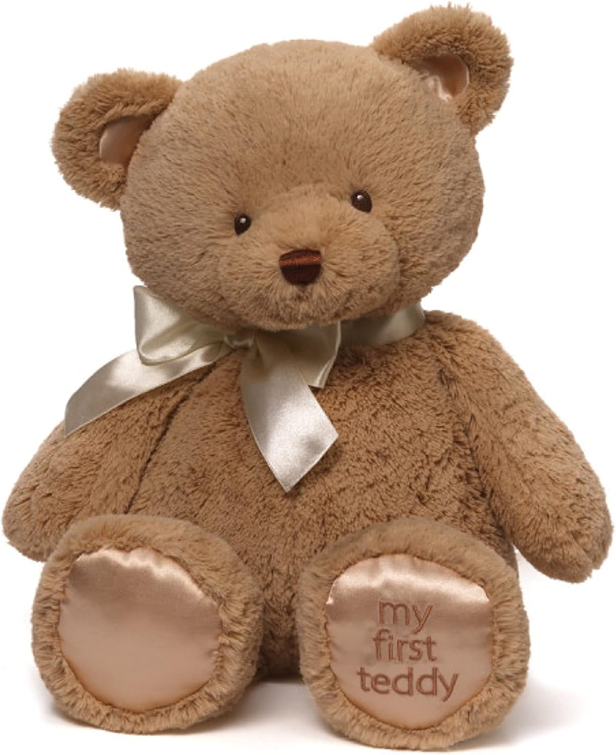 GUND Baby My First Teddy Bear, Ultra Soft Animal Plush Toy for Babies and Newborns, Tan, 15”