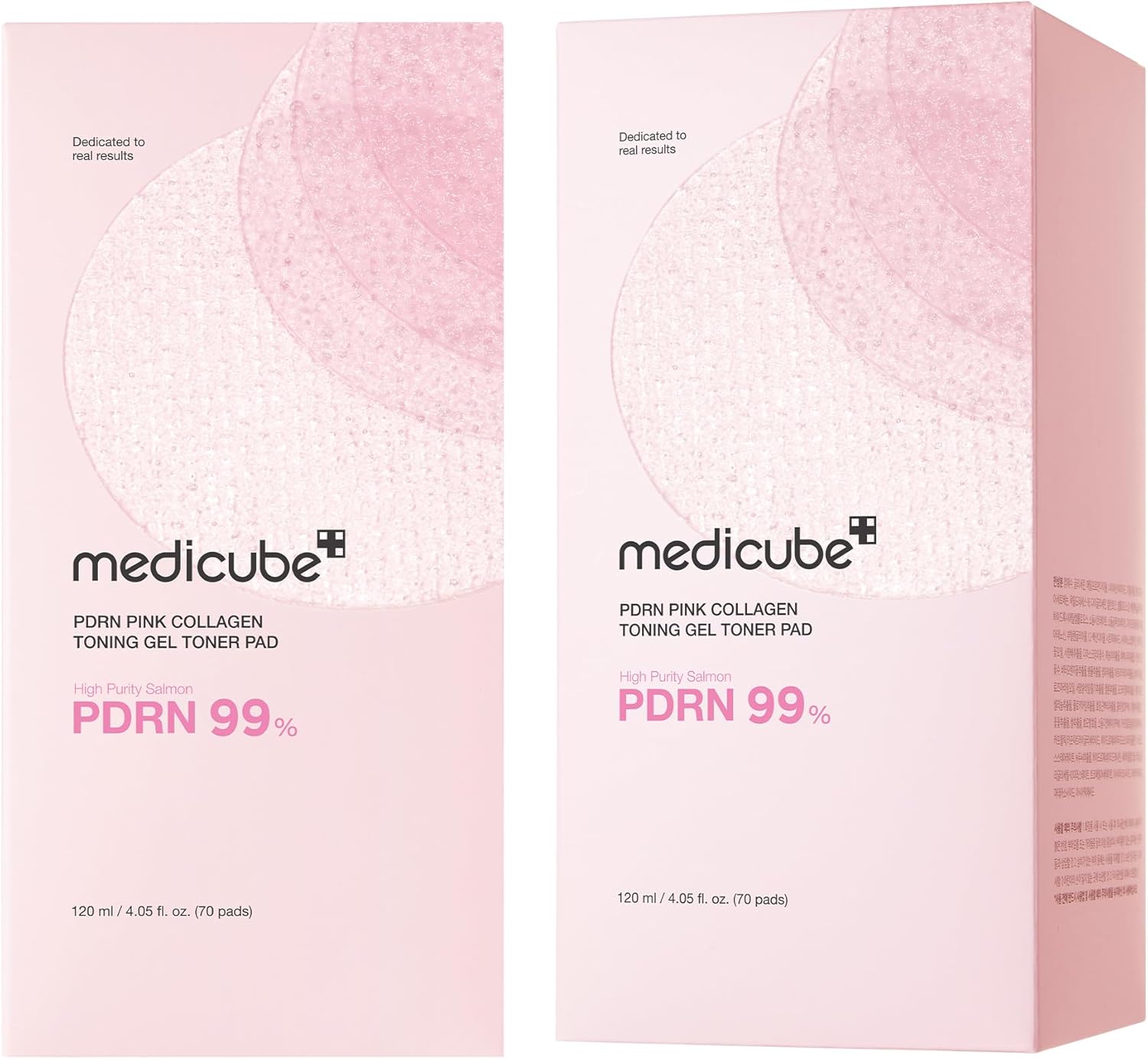 Medicube Zero Pore Pads 2.0, Dual-Textured Facial Toner Pads for Exfoliation and Pore Care with 4.5% AHA Lactic Acid & 0.45% BHA Salicylic Acid, Ideal for All Skin Types, Korean Skin Care (70 units)