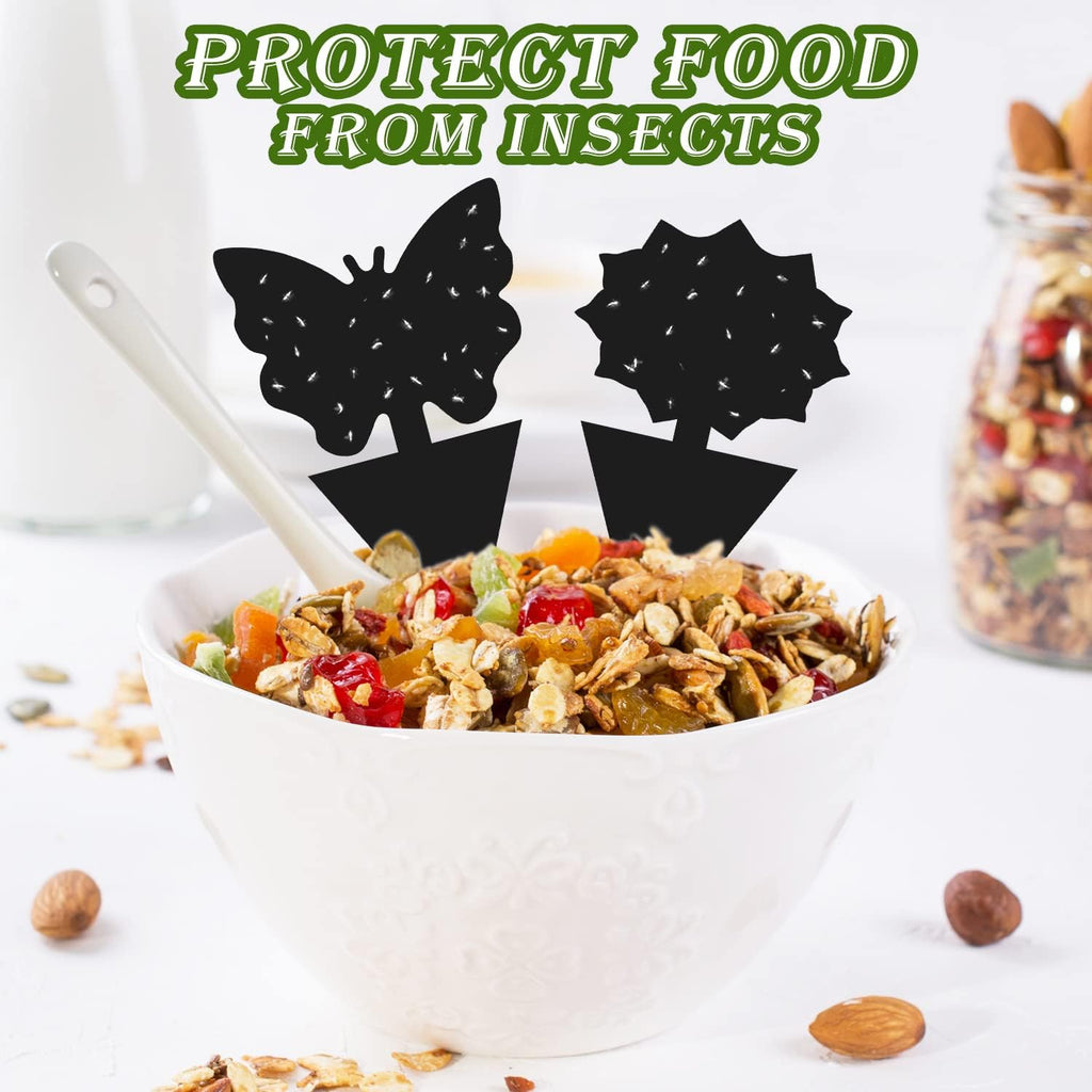 Landisun Fruit Fly Traps 48PCS Fungus Gnat-Traps for Indoor-Outdoor Yellow Fruit-Fly Sticky-Trap Plants Flying Bug Insects Traps