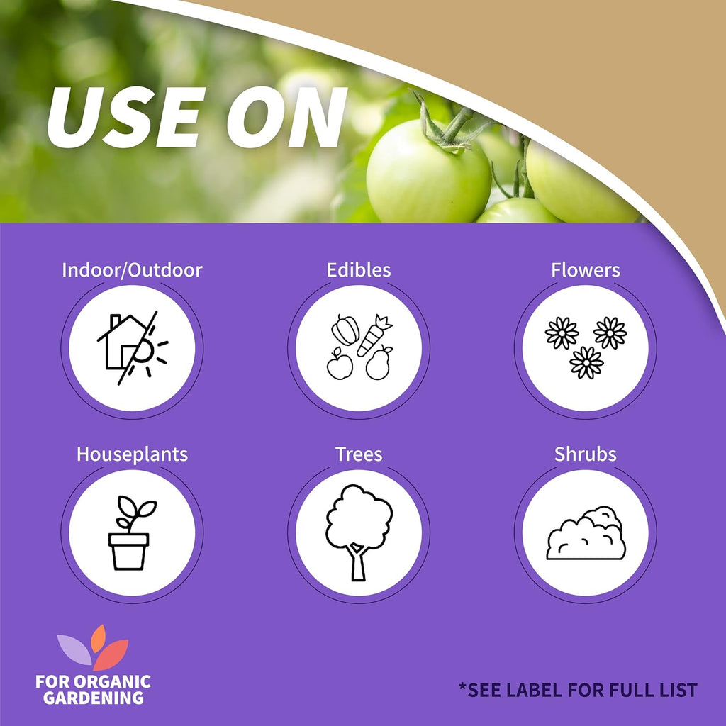 Bonide Captain Jack's Neem Oil, 32 oz Ready-to-Use Spray, Multi-Purpose Fungicide, Insecticide and Miticide for Organic Gardening