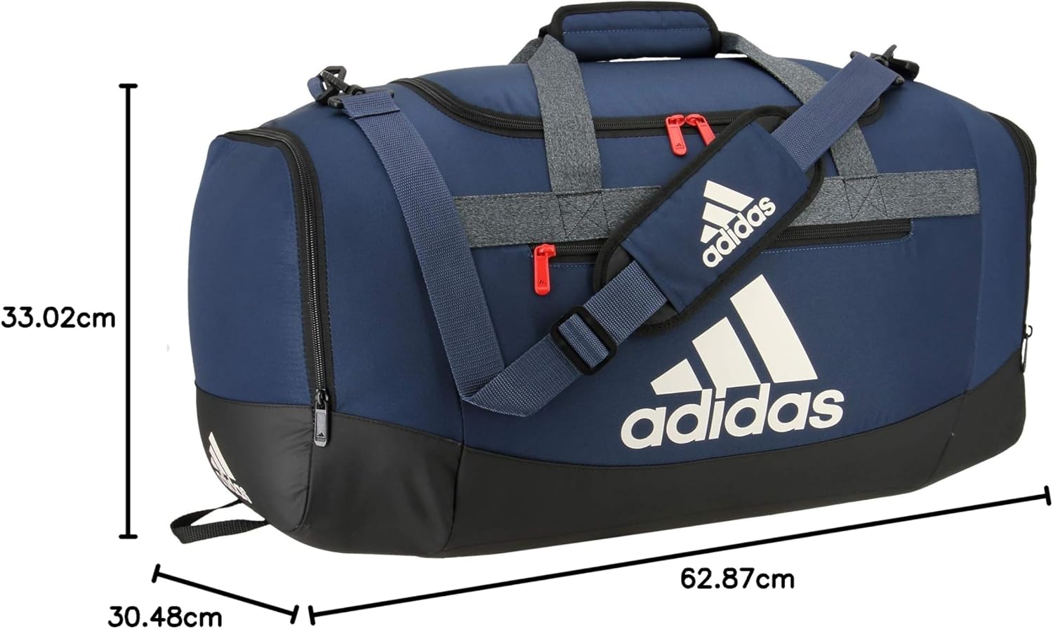 adidas Unisex Adult Defender 4.0 Gym Duffel Bag for Men and Women