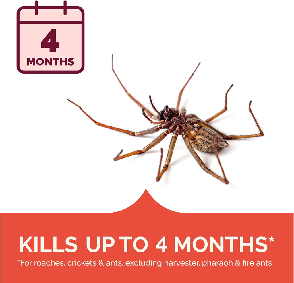 Hot Shot Ant, Roach & Spider Killer, Kills Insects Indoors and Outdoors, Kills Roaches and Listed Ants on Contact, Insecticide Spray, 17.5 Ounce (Crisp Linen)