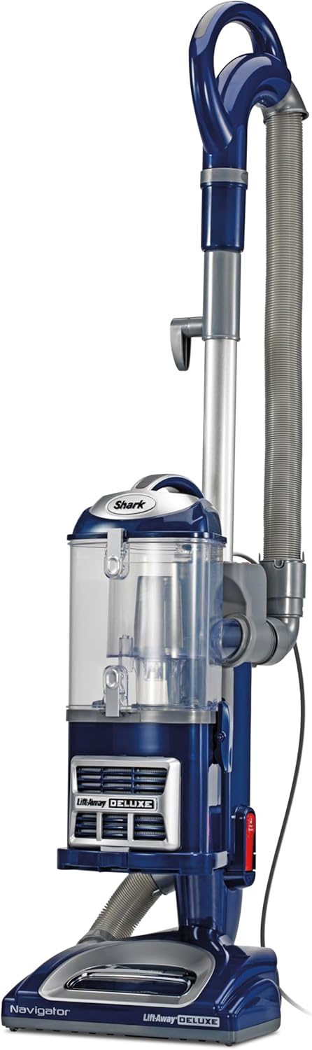 Shark NV352 Navigator Lift Away Upright Vacuum, Hepa Filter, Anti-Allergen Technology, Swivel Steering, Ideal for Carpet, Stairs, & Bare Floors, with Wide Upholstery & Crevice Tools, Lavender