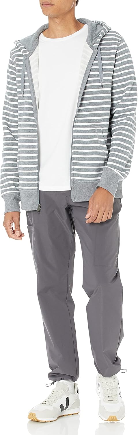 Essentials Men's Full-Zip Fleece Hoodie (Available in Big & Tall)