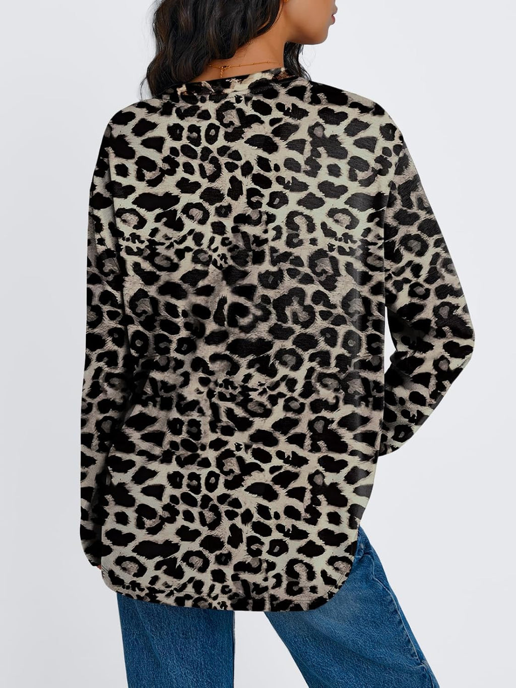 Trendy Queen Womens Oversized Long Sleeve T Shirts 2025 Basic Crewneck Tee Fall Tops Casual Workout Y2K Clothes