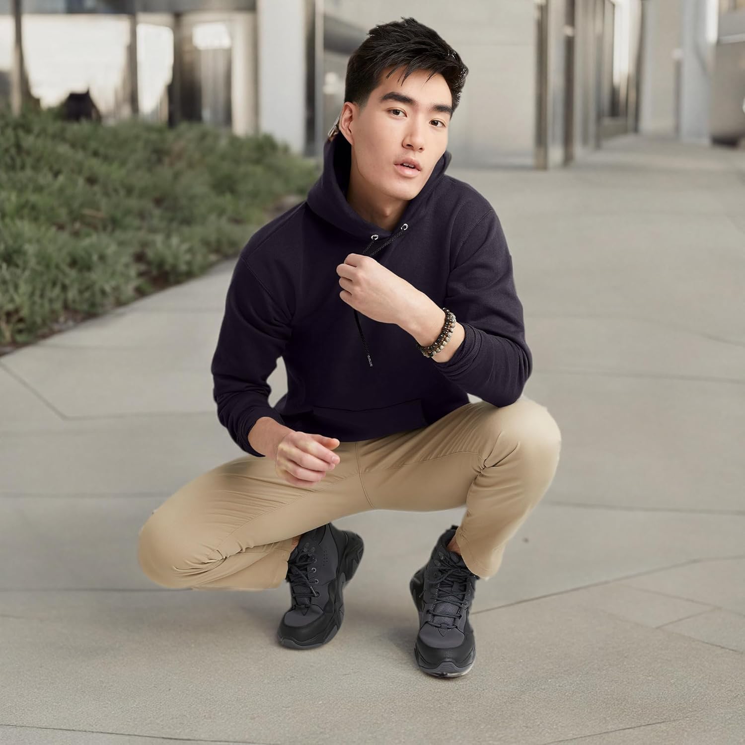 Hanes mens Hoodie, Ecosmart Fleece Hoodie, Hooded Sweatshirt for Men