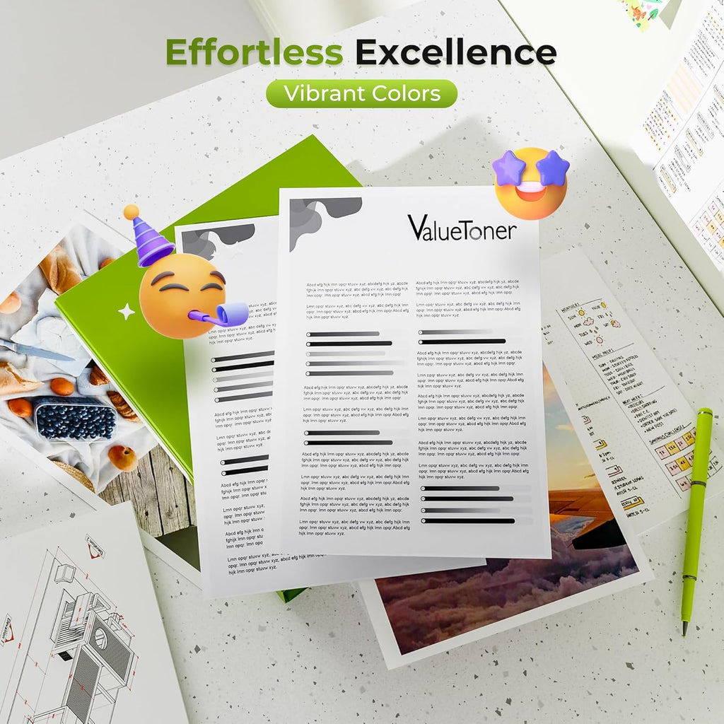 Valuetoner 245XL Ink Cartridge Replacement for Canon 245XL 246XL Combo Pack PG-245XL CL-246XL for Pixma TR4520 TR4527 MG2522 MG2520 MX490 MX492 TS202 TS302 TS3320 MG2920 Printer (Black, Color)