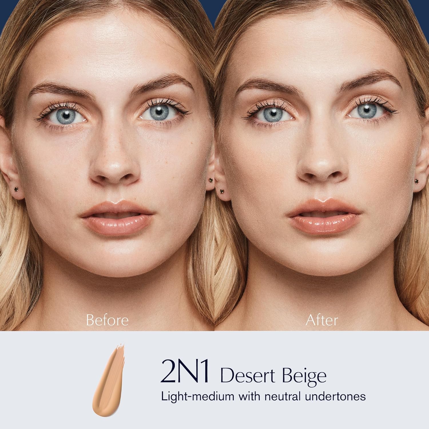 Estée Lauder Double Wear Stay-in-Place 24-Hour Long-Wear Matte Foundation Makeup, 1 Fl Oz