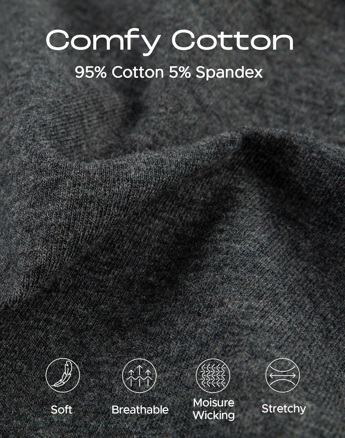 INNERSY Womens Underwear Cotton Hipster Panties Regular & Plus Size 6-Pack