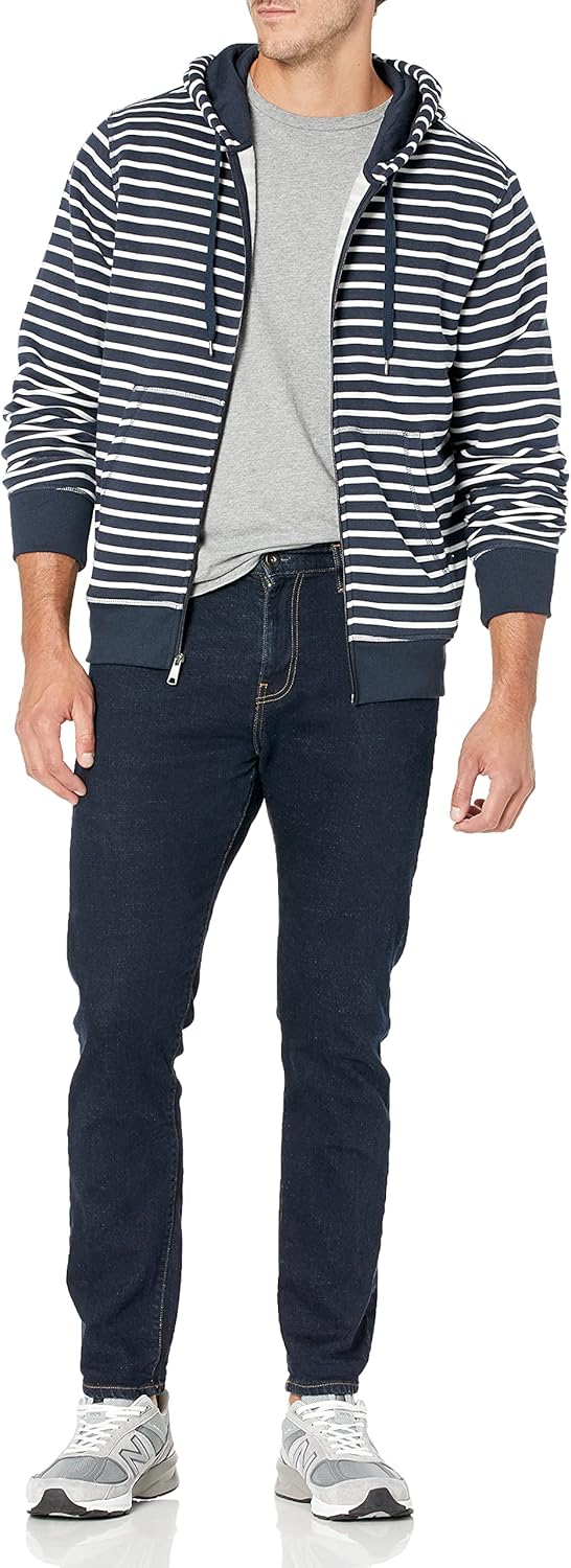 Essentials Men's Full-Zip Fleece Hoodie (Available in Big & Tall)