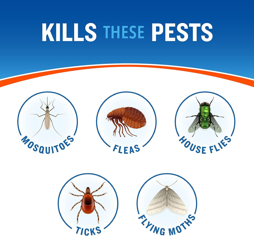 Cutter Backyard Bug Control Spray Concentrate (2 Pack), Kills Mosquitoes, Fleas & Listed Ants, 32 fl Ounce