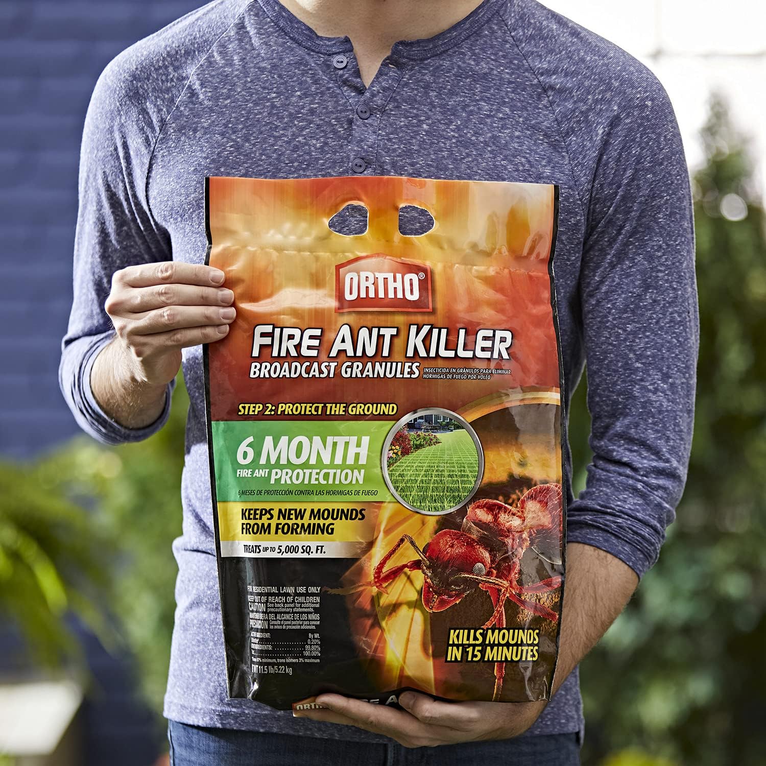 Ortho Orthene Fire Ant Killer1, Kills the Queen and Destroys Mounds, Begins Working in 60 minutes, 12 oz., 2-Pack
