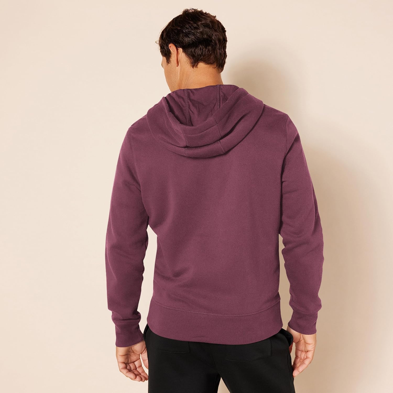 Essentials Men's Full-Zip Fleece Hoodie (Available in Big & Tall)