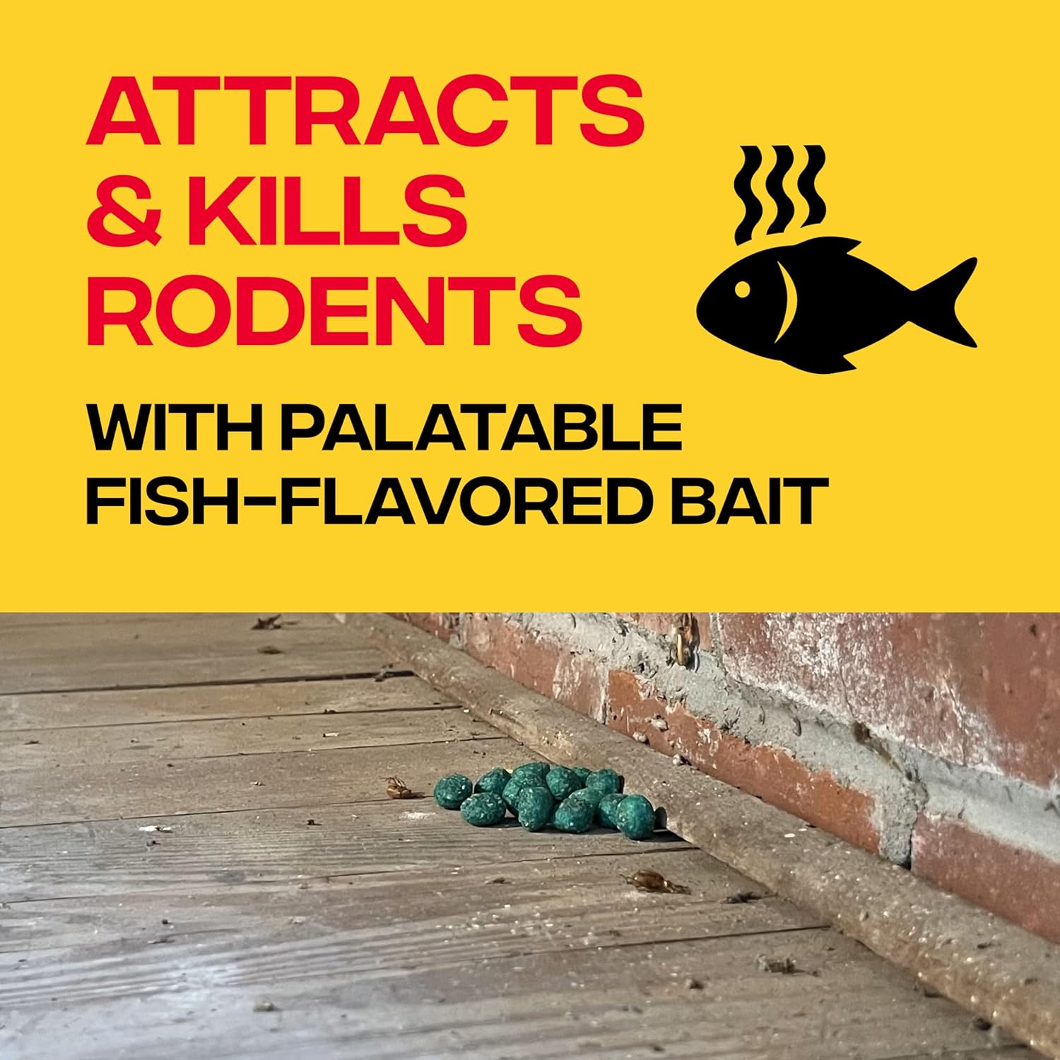 Victor Rat Poisoning for Inside & Outside Use - Kills Rats, Mice, Meadow Voles | Mouse Poisoning for Indoor & Outdoor Areas, Ready-to-Use, 4 lb Bag - M925