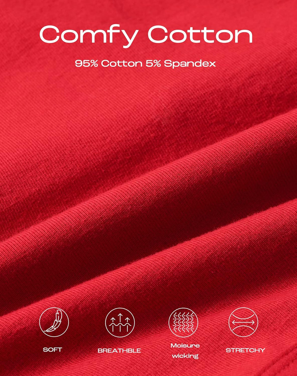 INNERSY Womens Underwear Cotton Hipster Panties Regular & Plus Size 6-Pack