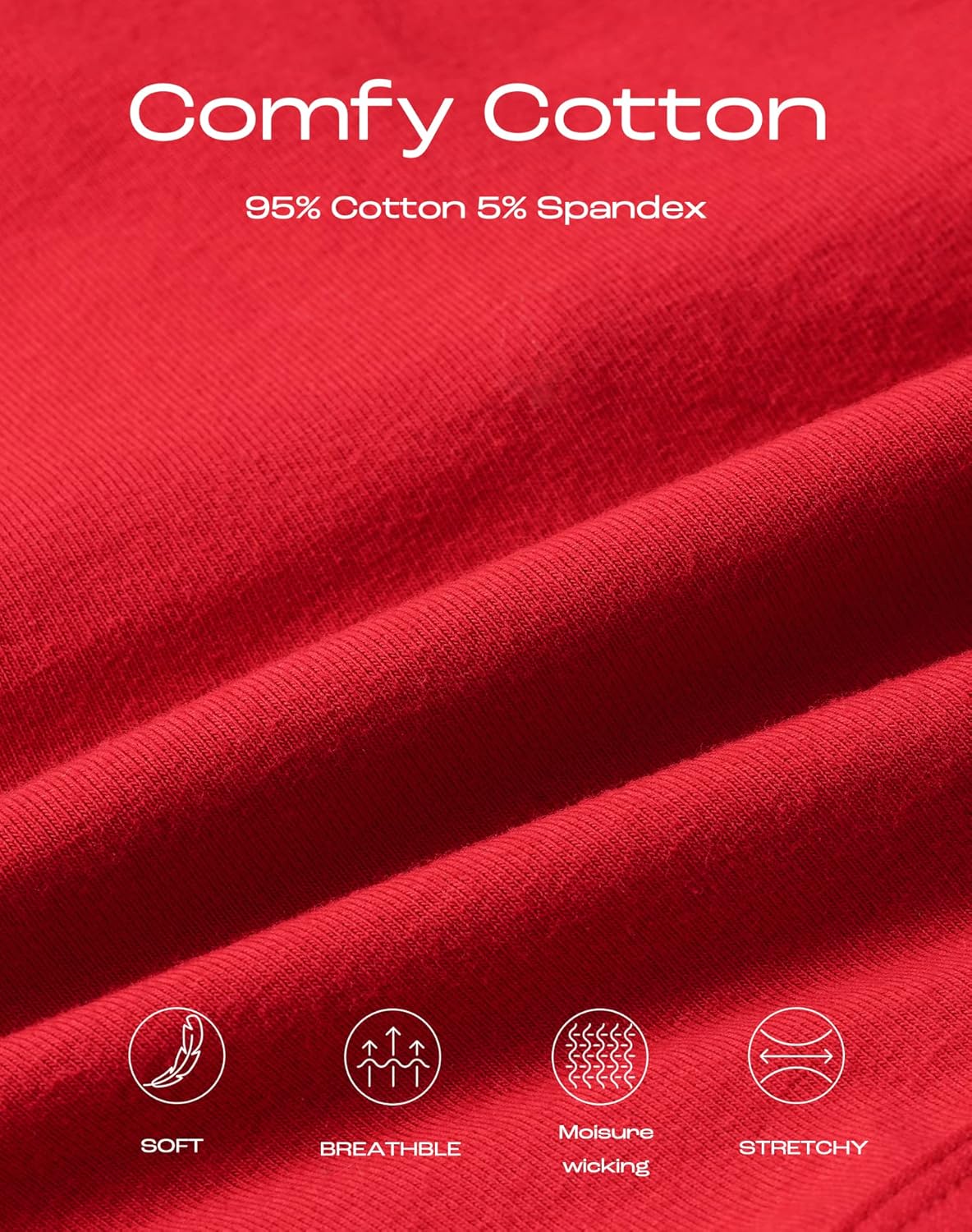 INNERSY Womens Underwear Cotton Hipster Panties Regular & Plus Size 6-Pack