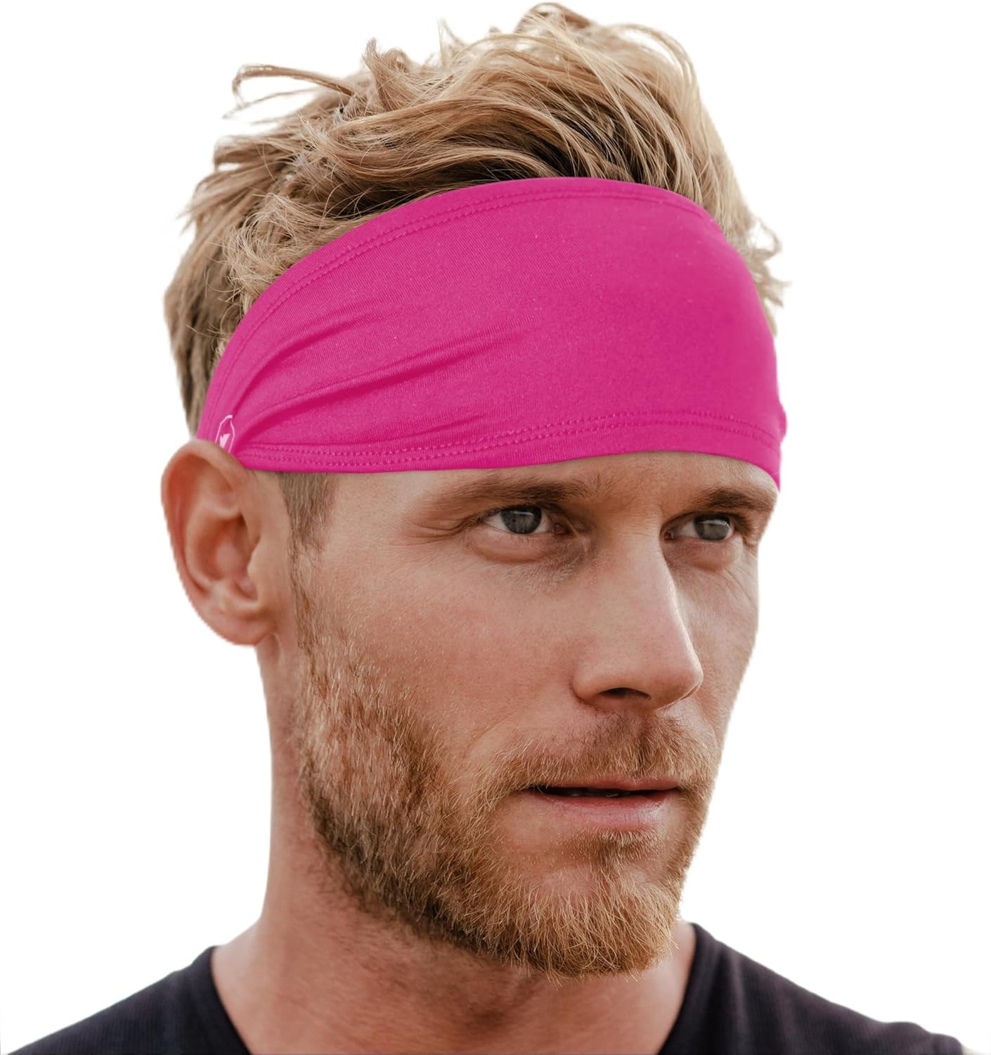 Tough Outfitters Headband for Men - Mens Headbands - Working Out Sports Performance Head Bands - Athletic Cycling Running Sweat Band, Football Headbands - Sweat Bands Men/Women