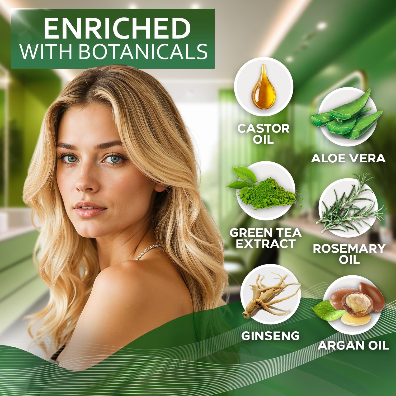 Biotin Shampoo and Conditioner Set - Sulfate and Paraben Free Treatment for Men and Women - Hair Thickening Volumizing Products to Help Boost Thinning Hair with Added Keratin