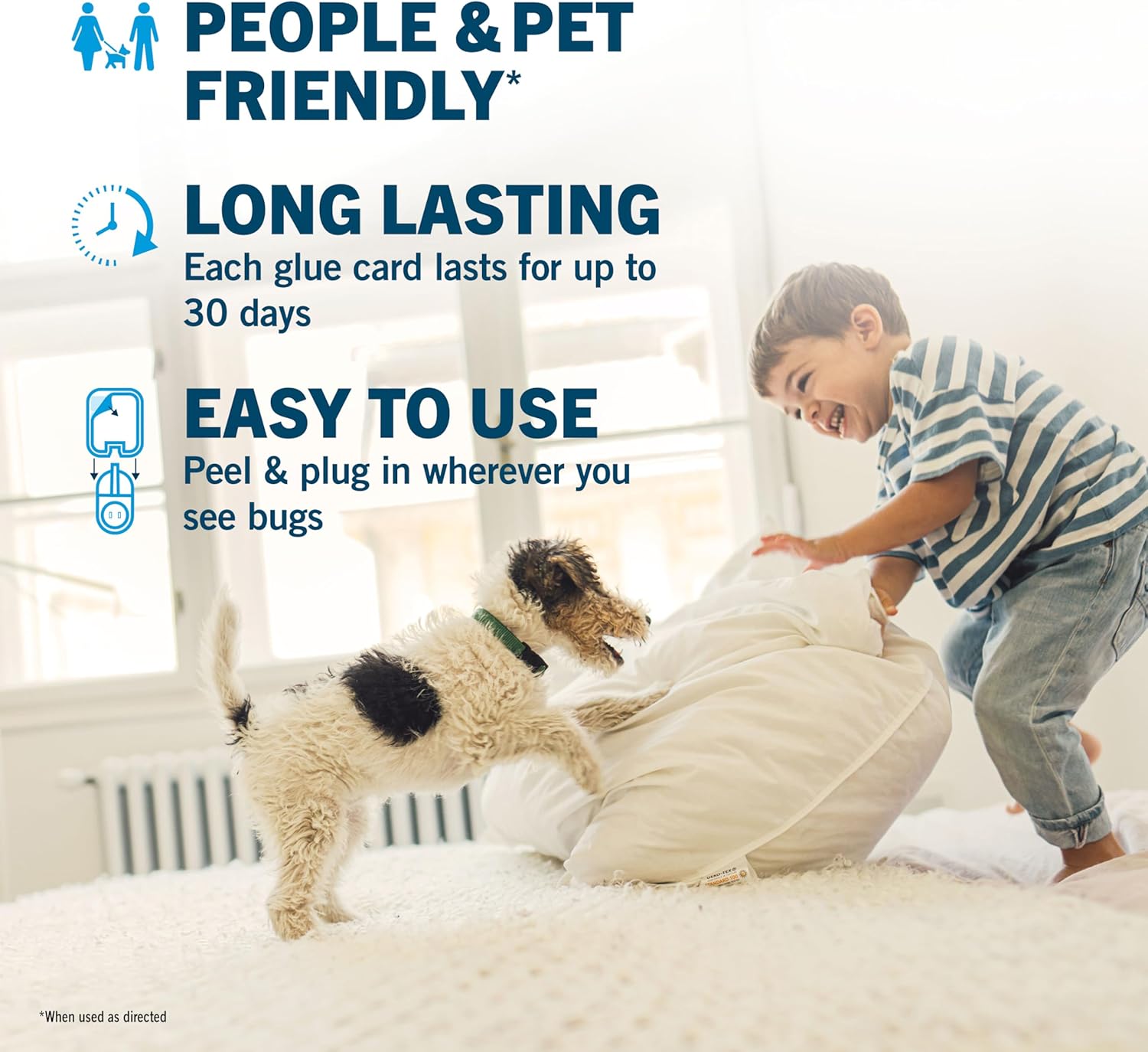 Safer Home Indoor Plug-In Fly Trap - SH502 - Effective Fruit Fly Traps for Indoors, Gnat Traps for House Indoor, 400 Sq Ft Protection - Style: 1 Device + 2 Glue Cards