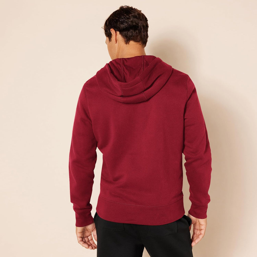 Essentials Men's Full-Zip Fleece Hoodie (Available in Big & Tall)