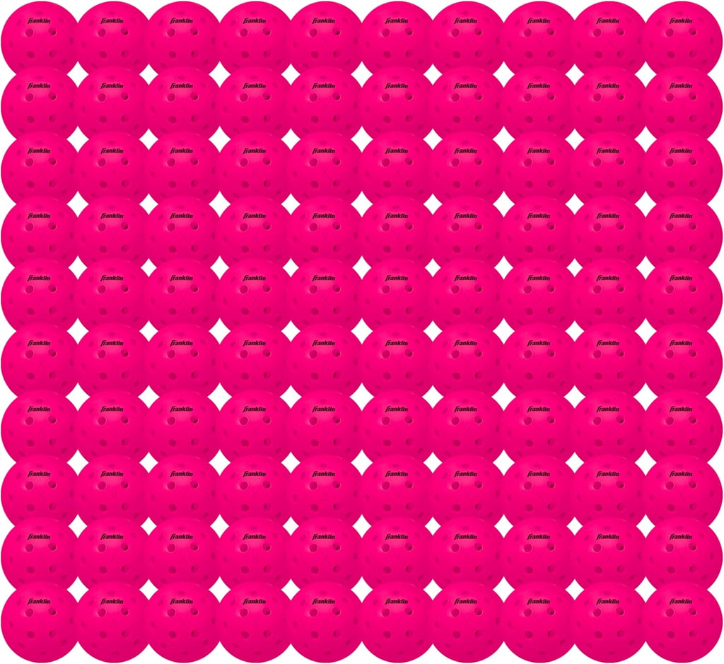 Franklin Sports X-40 Outdoor Pickleballs - Official Ball of USA Pickleball, APP Tour + US Open - Regulation Size