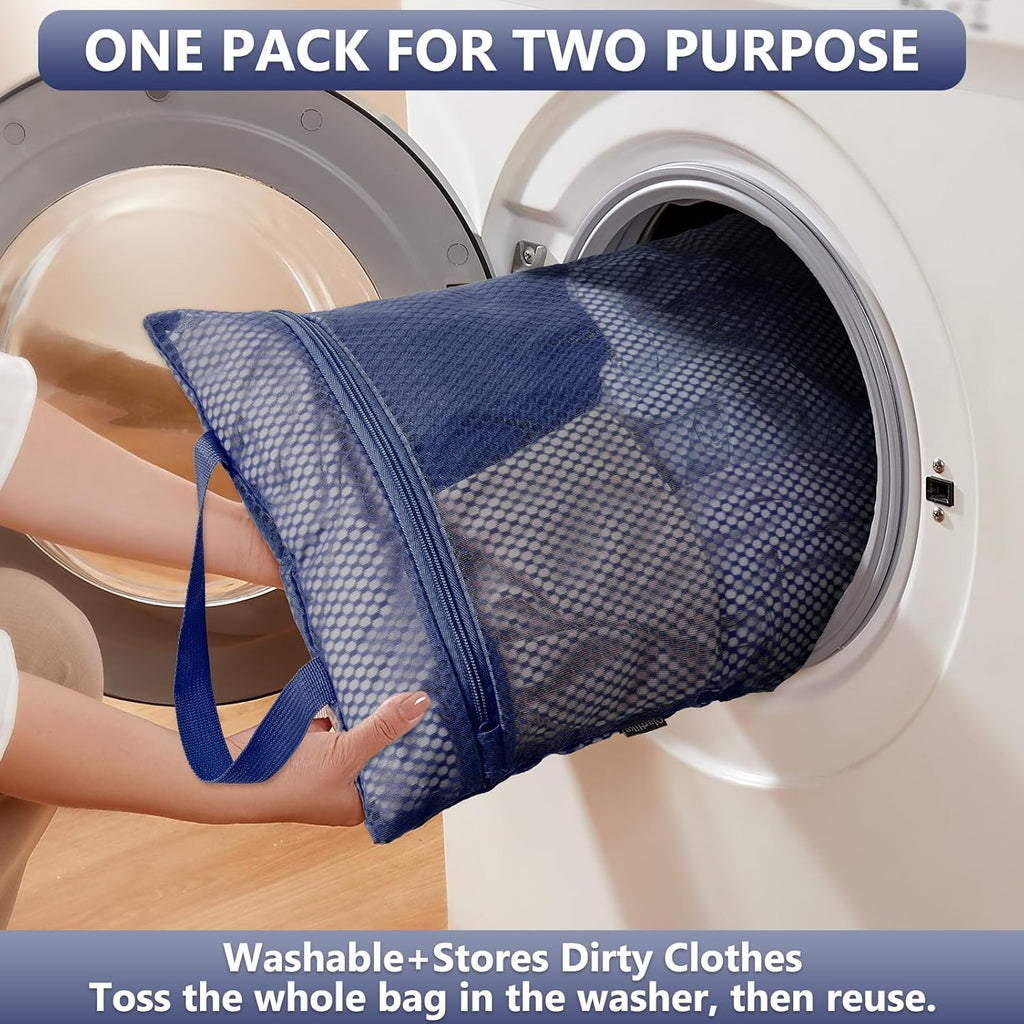 10 Set/8 Set Packing Cubes for Travel, Gifts for Women Mom,Anti-Tearing Suitcase Organizer for Luggage with Shoe & Hanging Toiletry Bag,OlarHike Vacation Essentials & Accessories for Cruise Ship,Cream