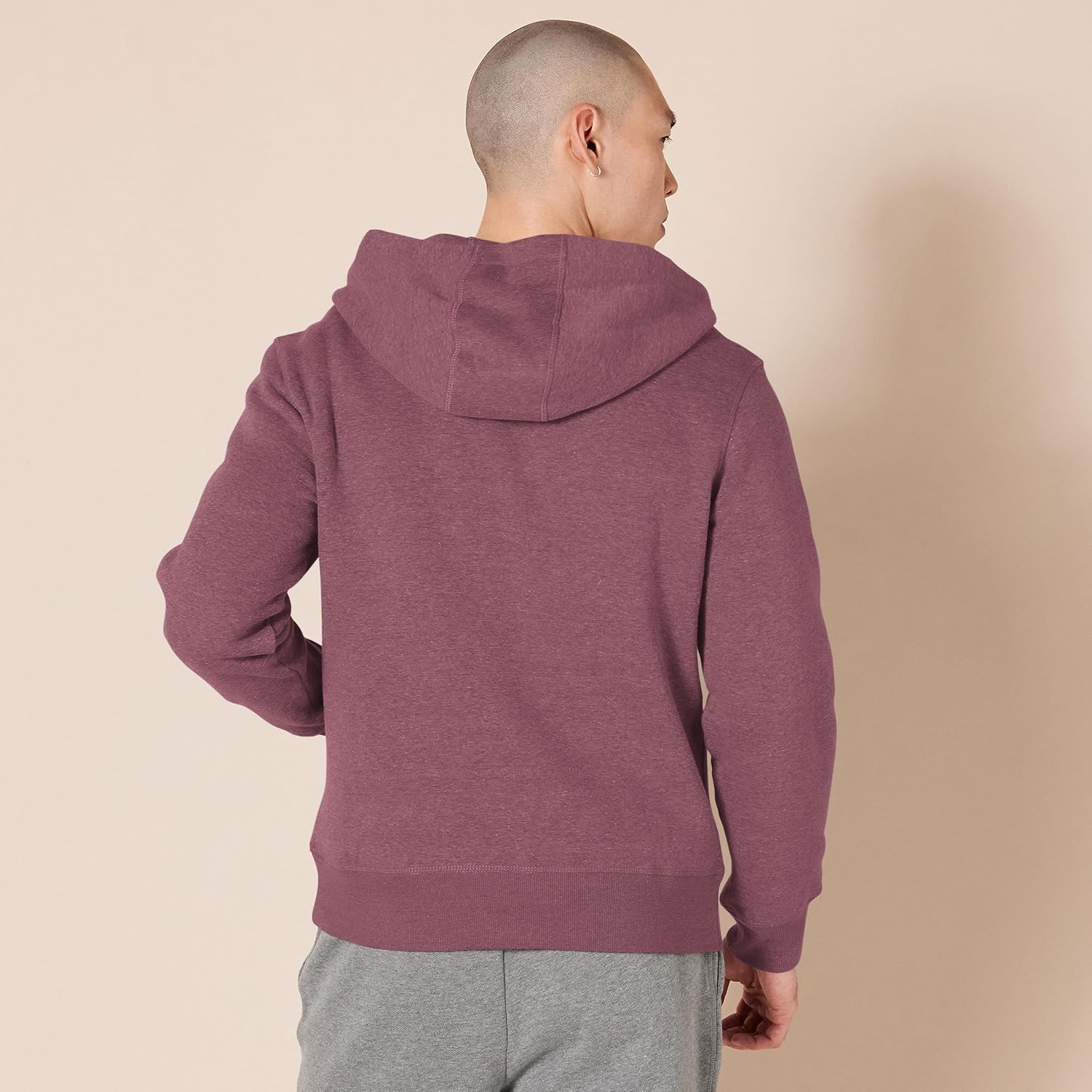 Essentials Men's Full-Zip Fleece Hoodie (Available in Big & Tall)
