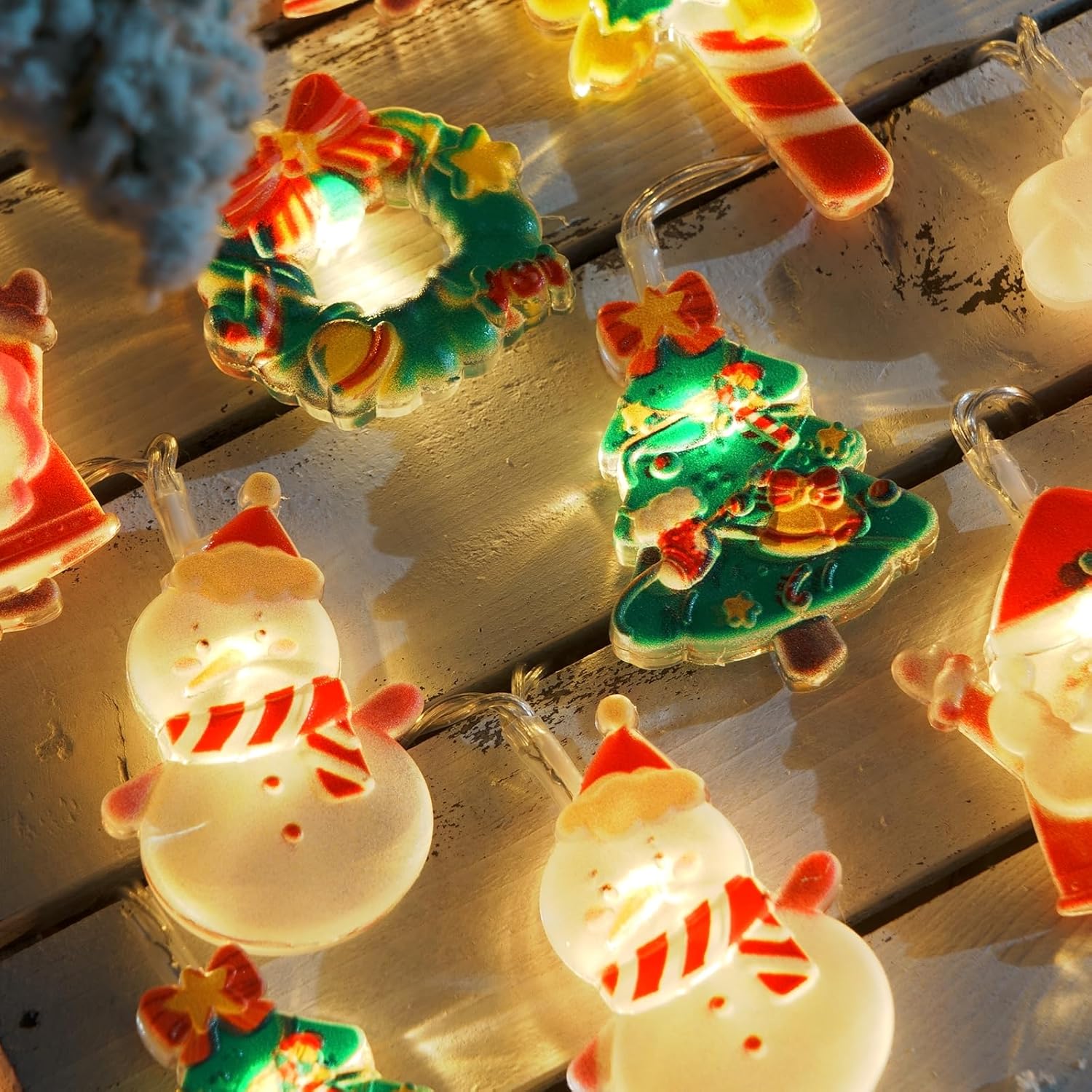 LOLStar Halloween String Lights Decorations, 9.8FT 20 LED Halloween Fairy Lights, Battery Operated (Not Included) with Timer Function and 8 Flashing Modes, Cute Booday Lights 2025 Home Indoor Decor