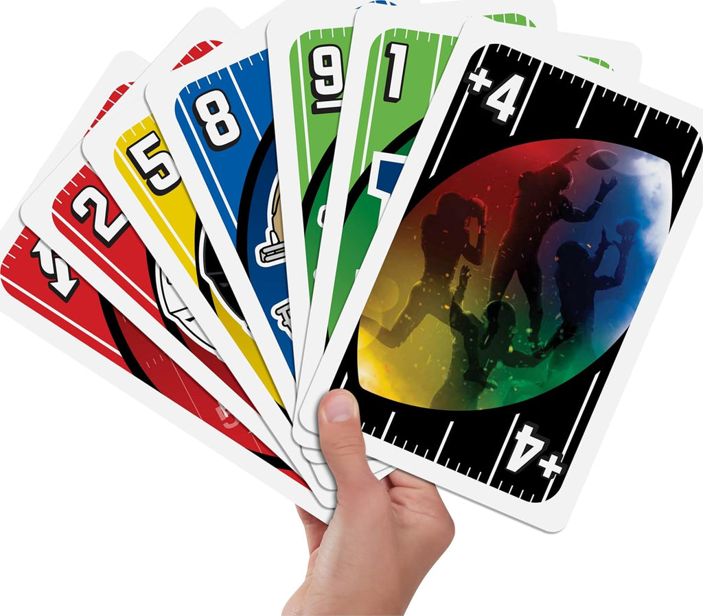Mattel Games Giant UNO Card Game for Kid, Adult & Families, Color Blind Accessible & Customizable Large Deck