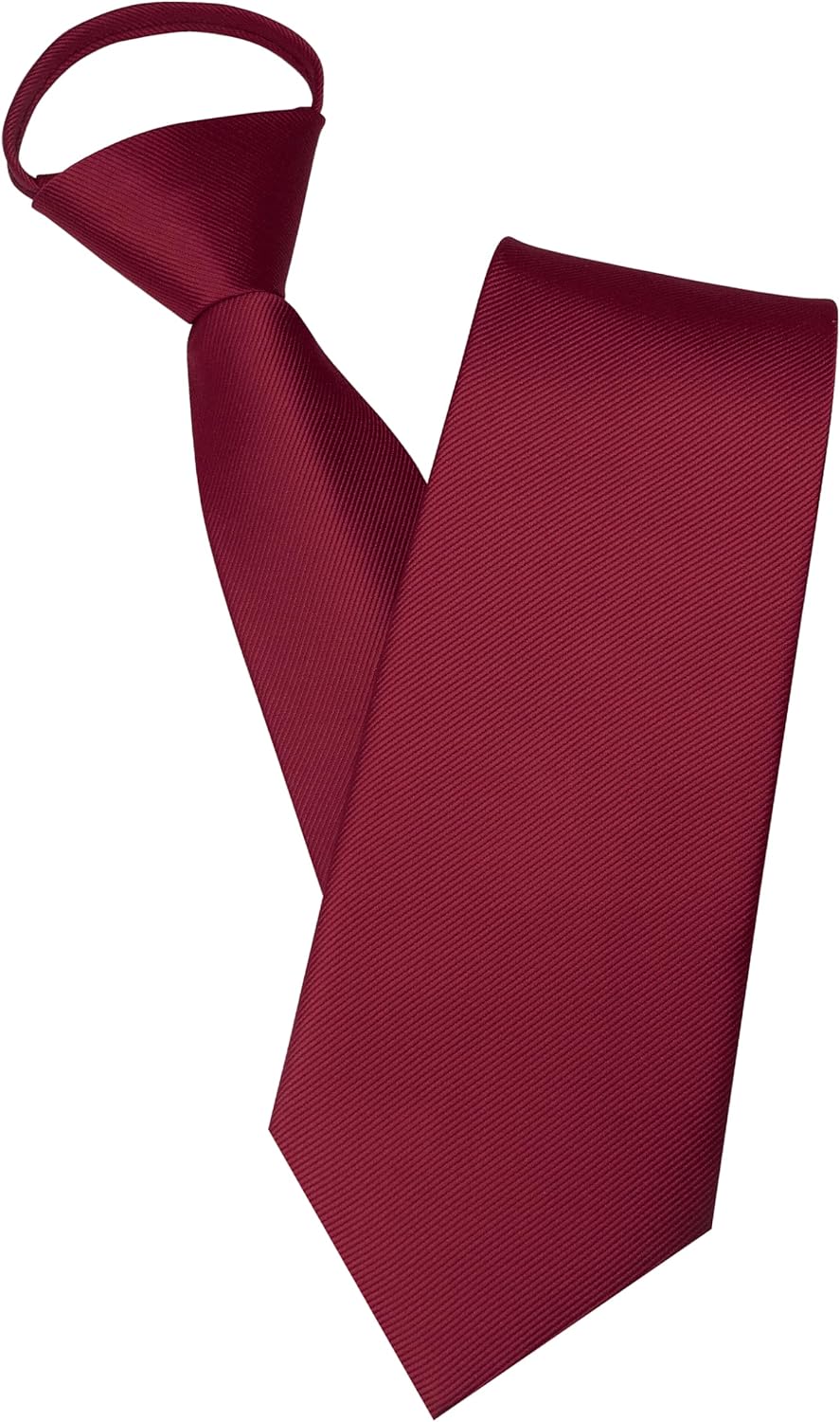JEMYGINS 3.15“Solid Color Pre-tied Adjustable Necktie for Business and Wedding